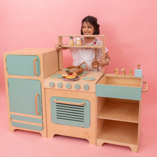 Cooking up creativity with wooden toy kitchens