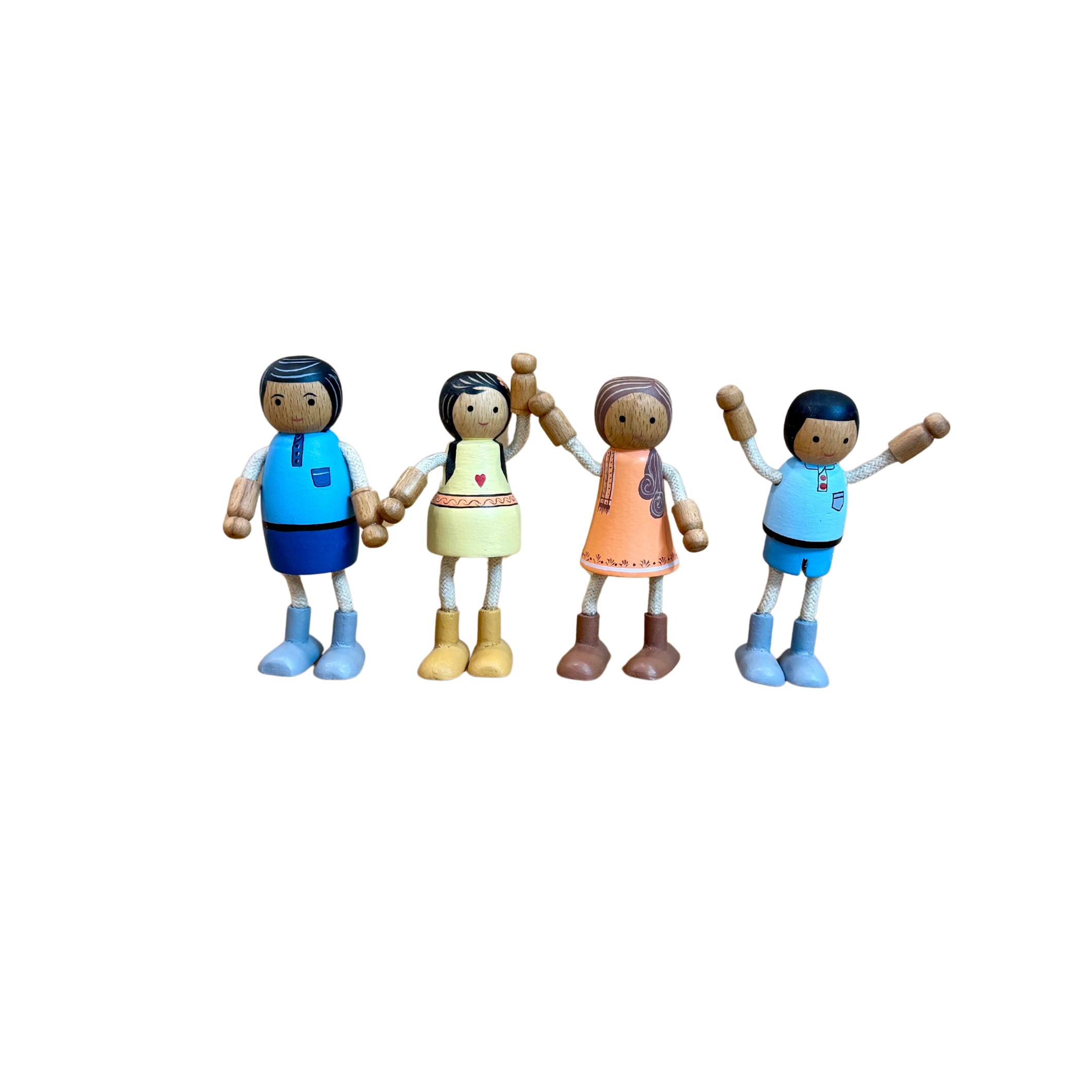 Wooden First Family Friends – My Little Family