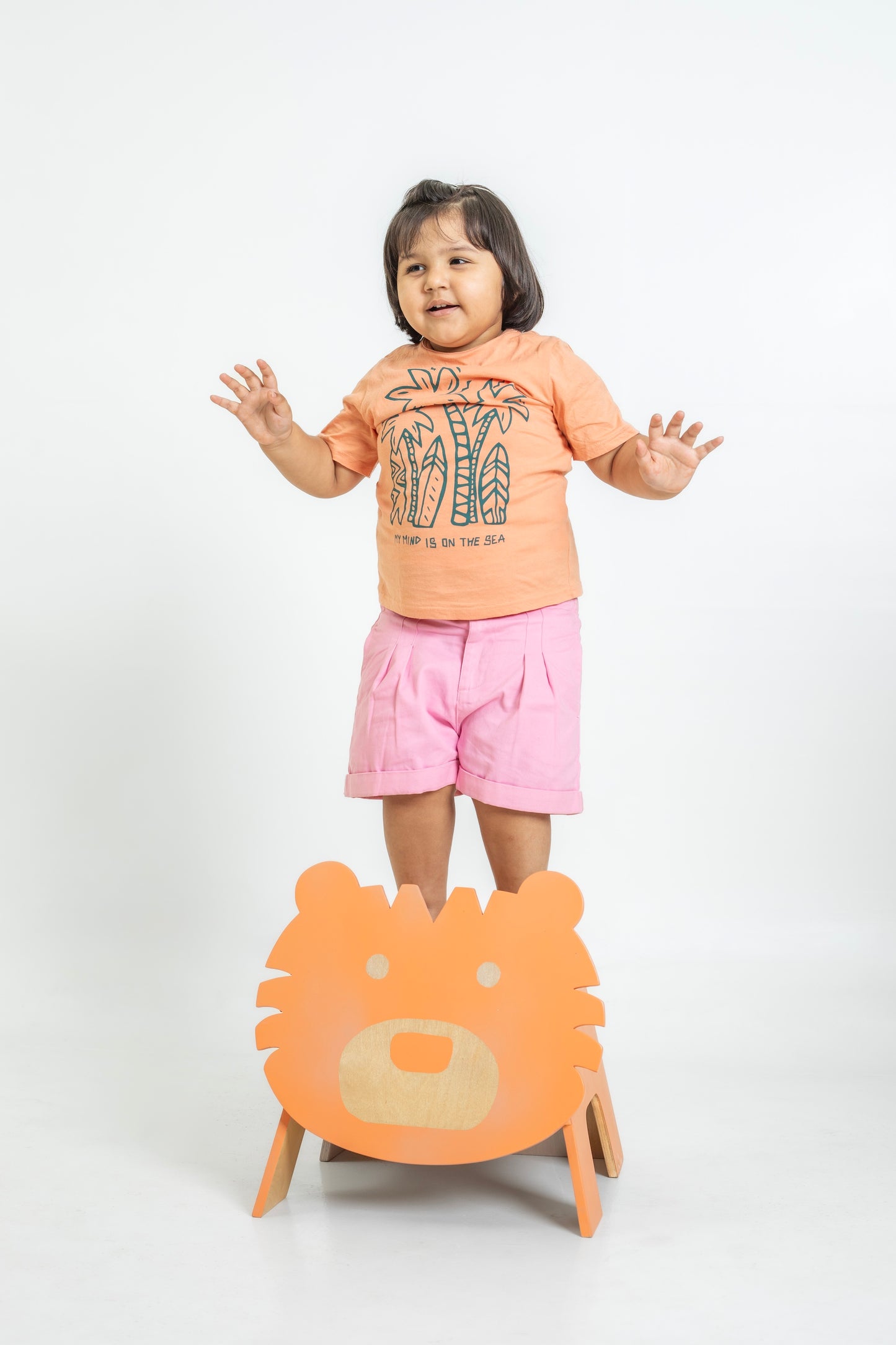 Tiger Buddy – Wooden Animal Stool
