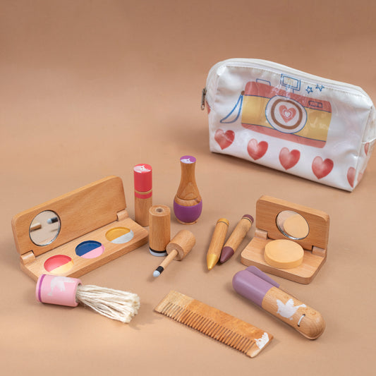 Wooden MakeUp Set
