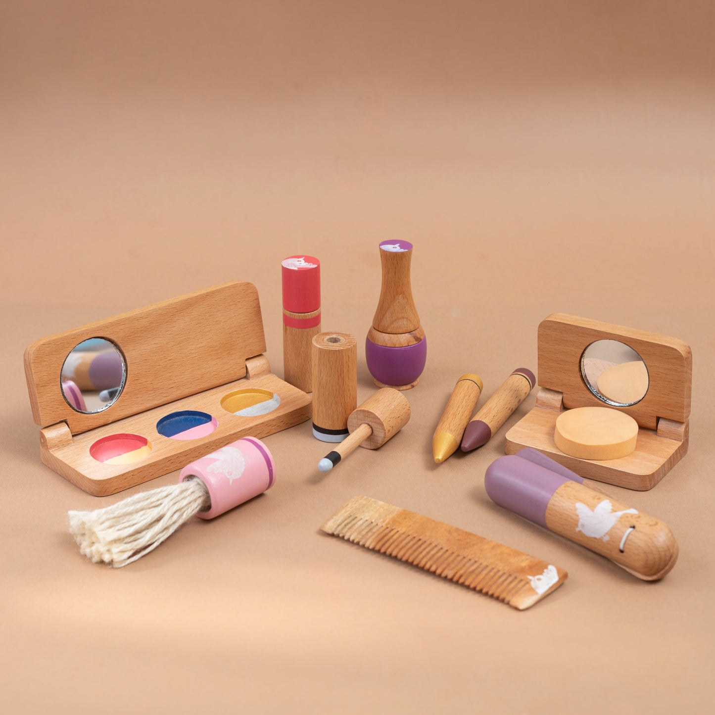 Wooden MakeUp Set
