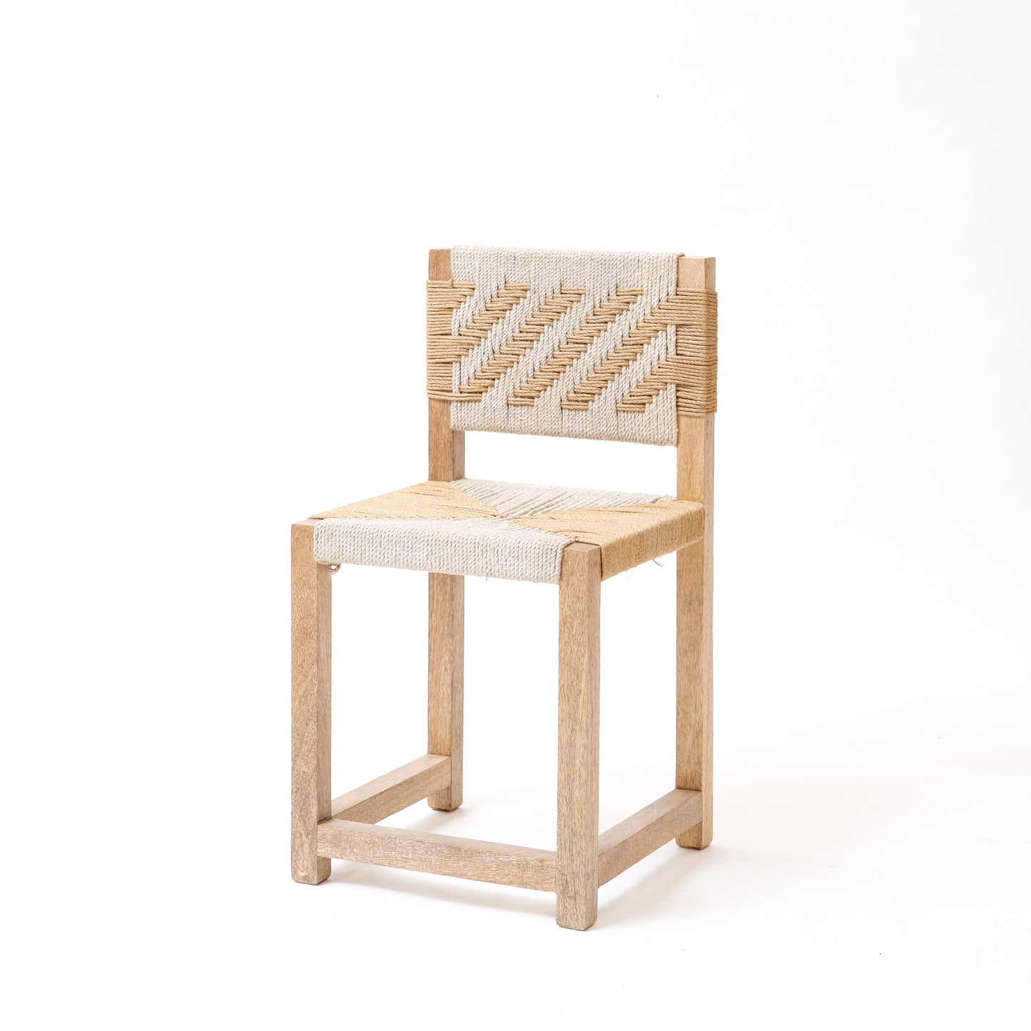 Wooden Jute Chair