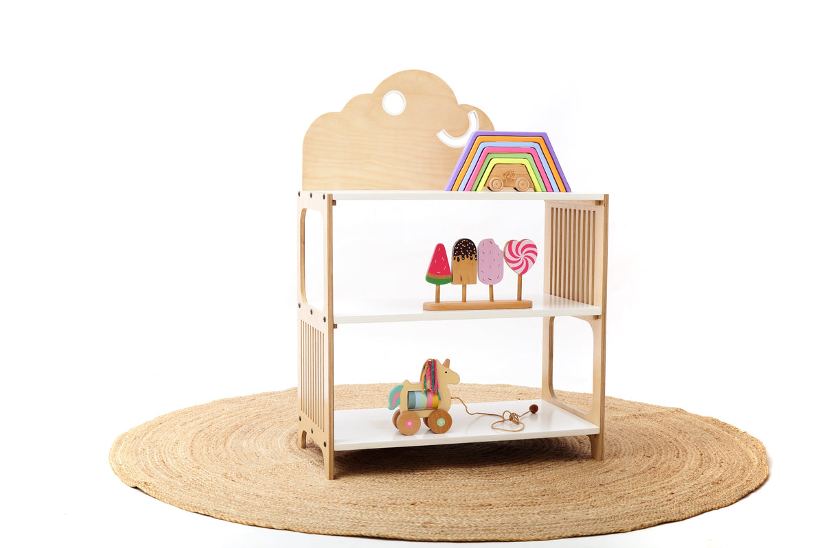 Wood-O-Kidz Toddler Cloud Shelf