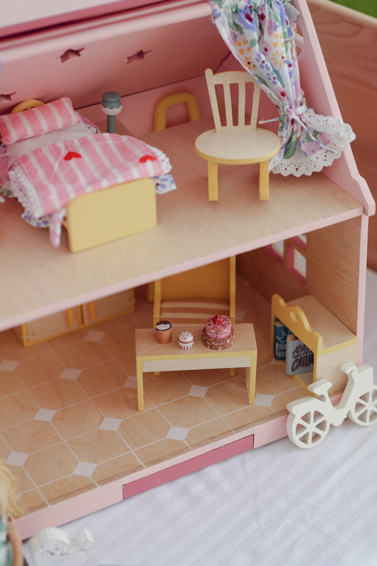 Wood-O-Kidz Cottage Dollhouse