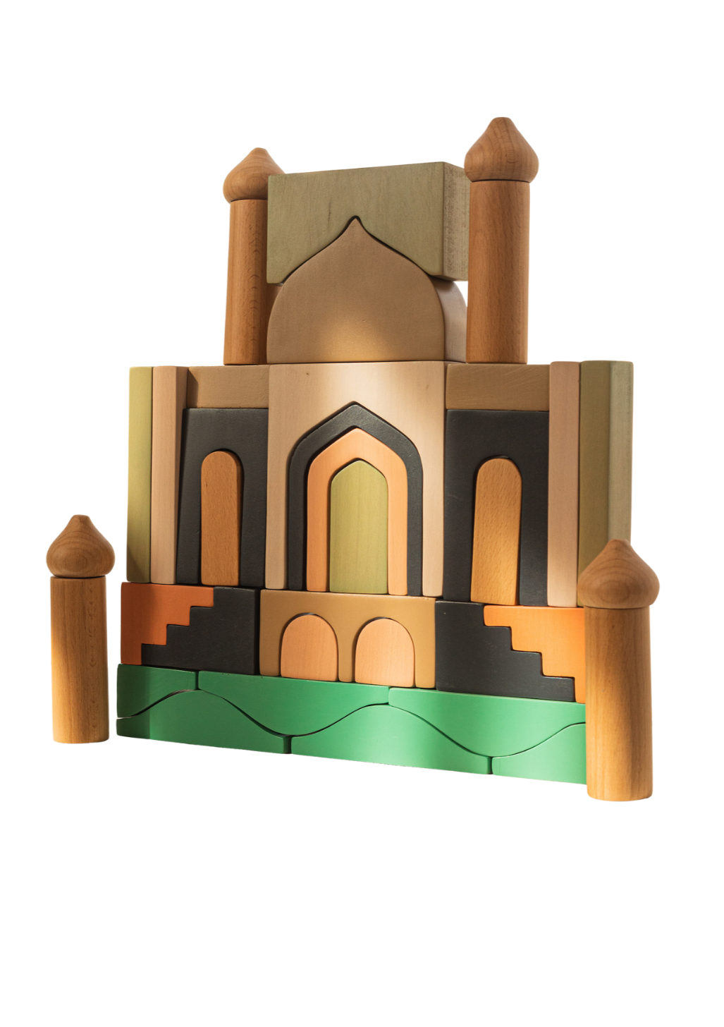 Castle-O-Blocks Wooden Building Block Set