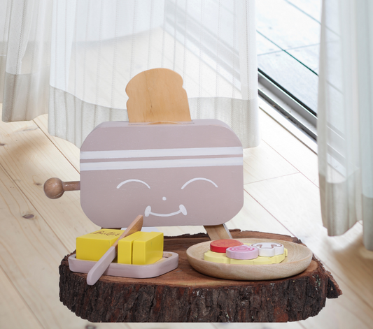 Wooden Toaster Sandwich Set