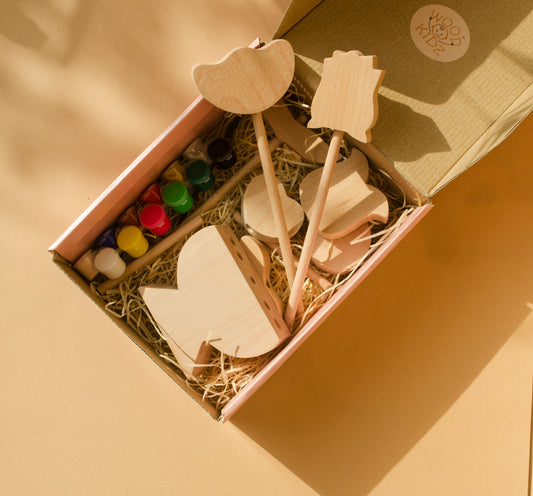 D.I.Y Flower Bouquet Paint n Play