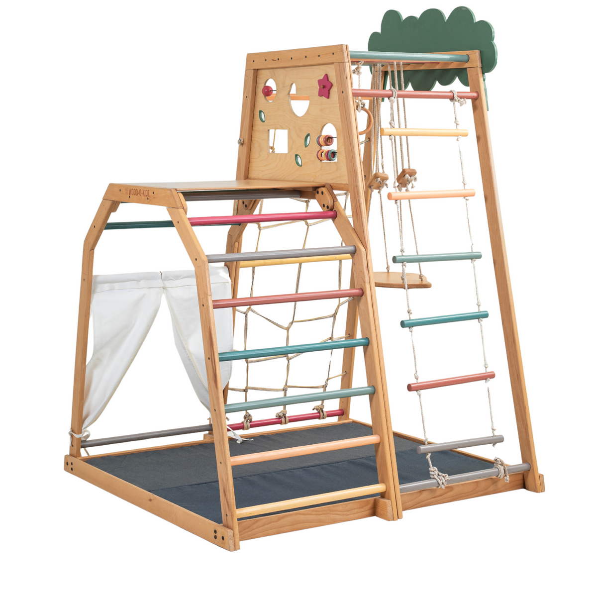Wood-o-Kidz Tree House Jungle Gym