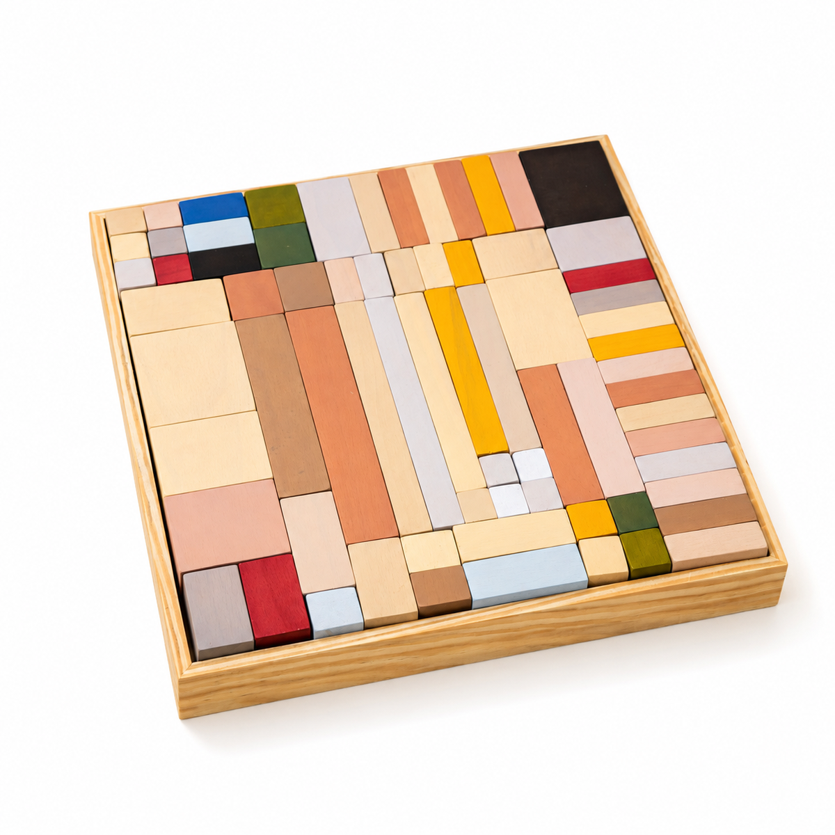 Build-O-Blocks – Wooden Building Block Set