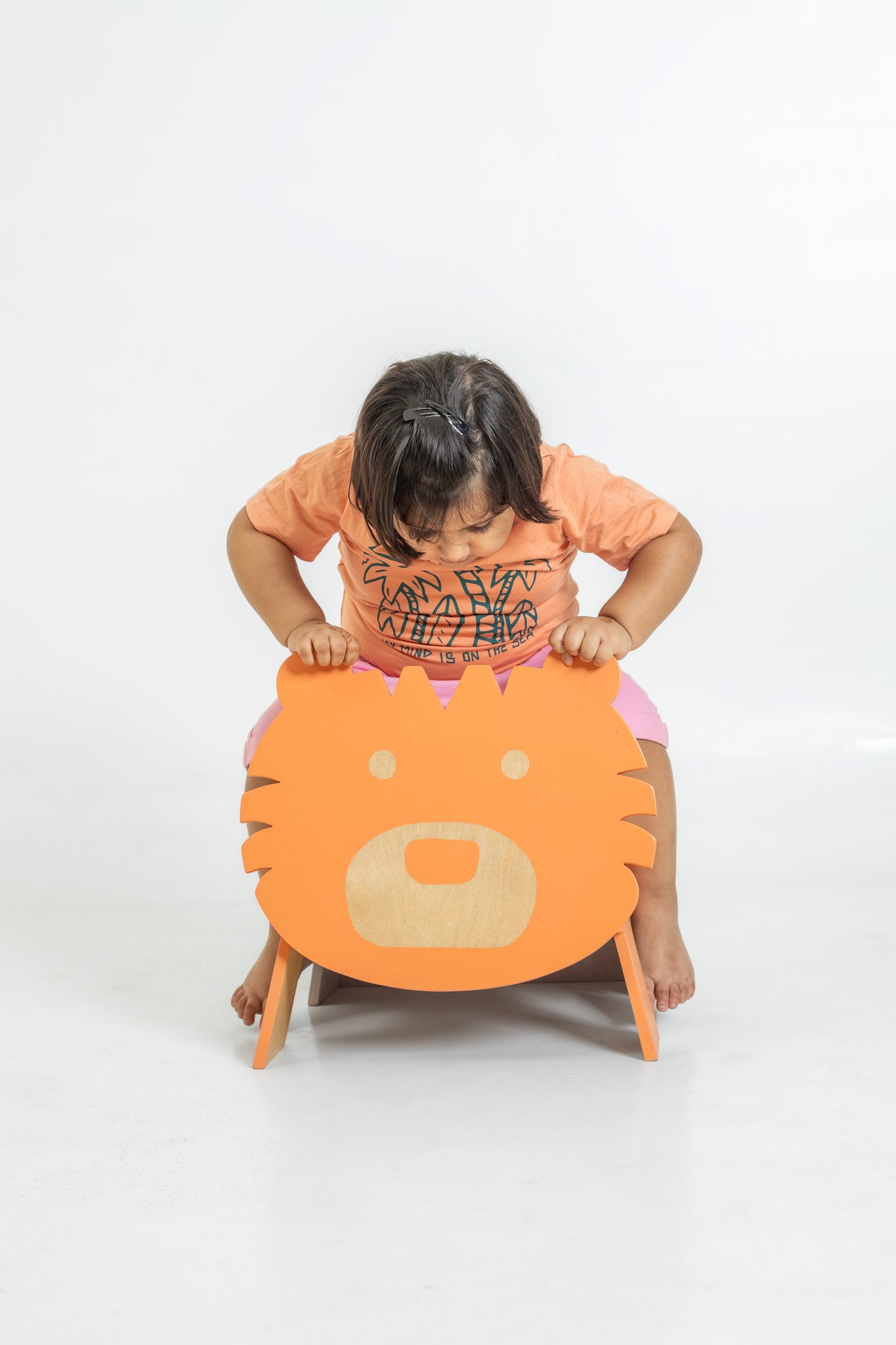Tiger Buddy – Wooden Animal Stool