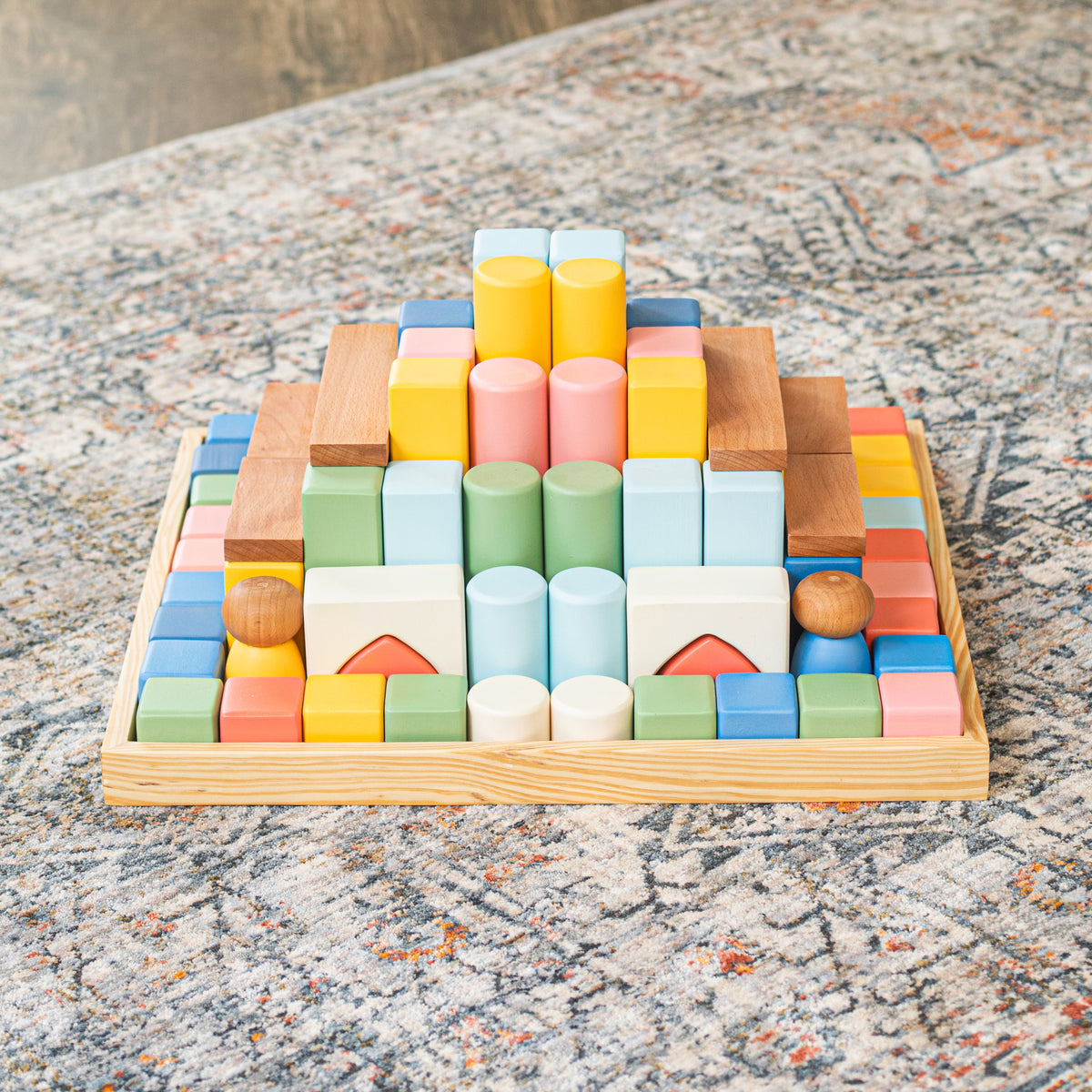 Wood-O-Kidz Hundred-O-Blocks Set