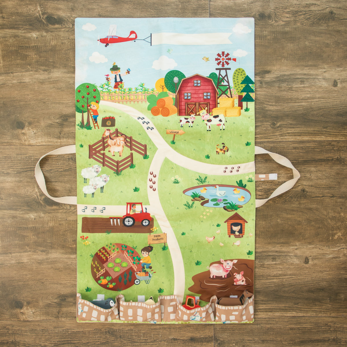 Wood-O-Kidz Farm-O-Land Play Mat