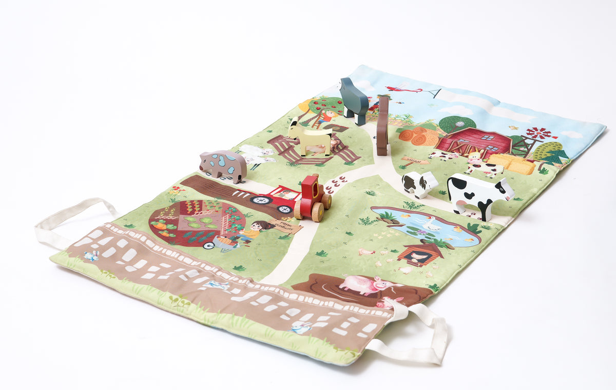 Wood-O-Kidz Farm-O-Land Play Mat