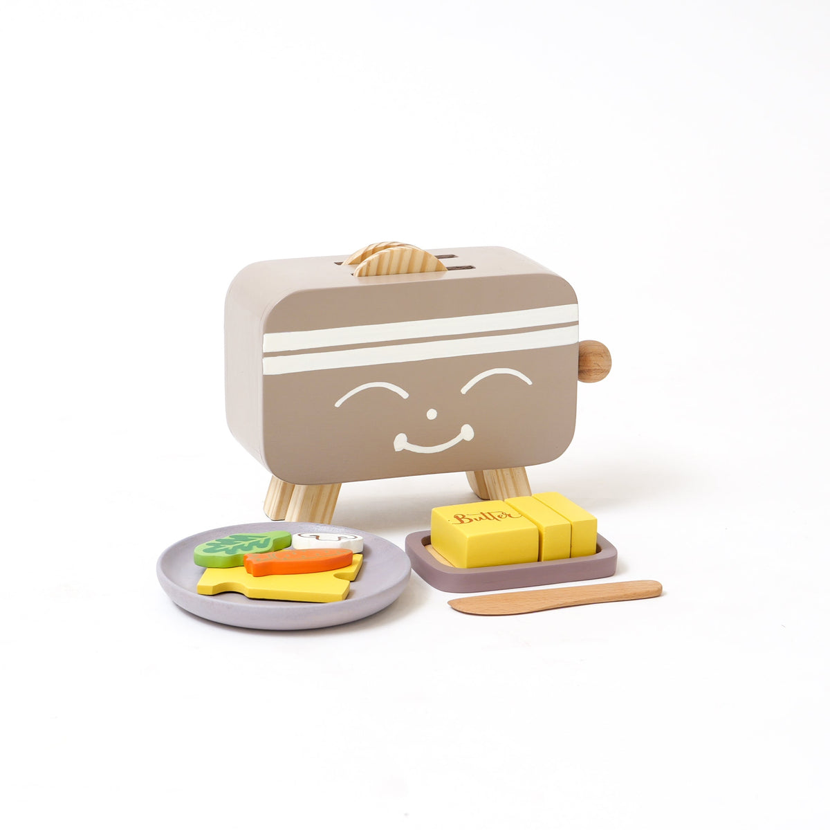 Wooden Toaster Sandwich Set