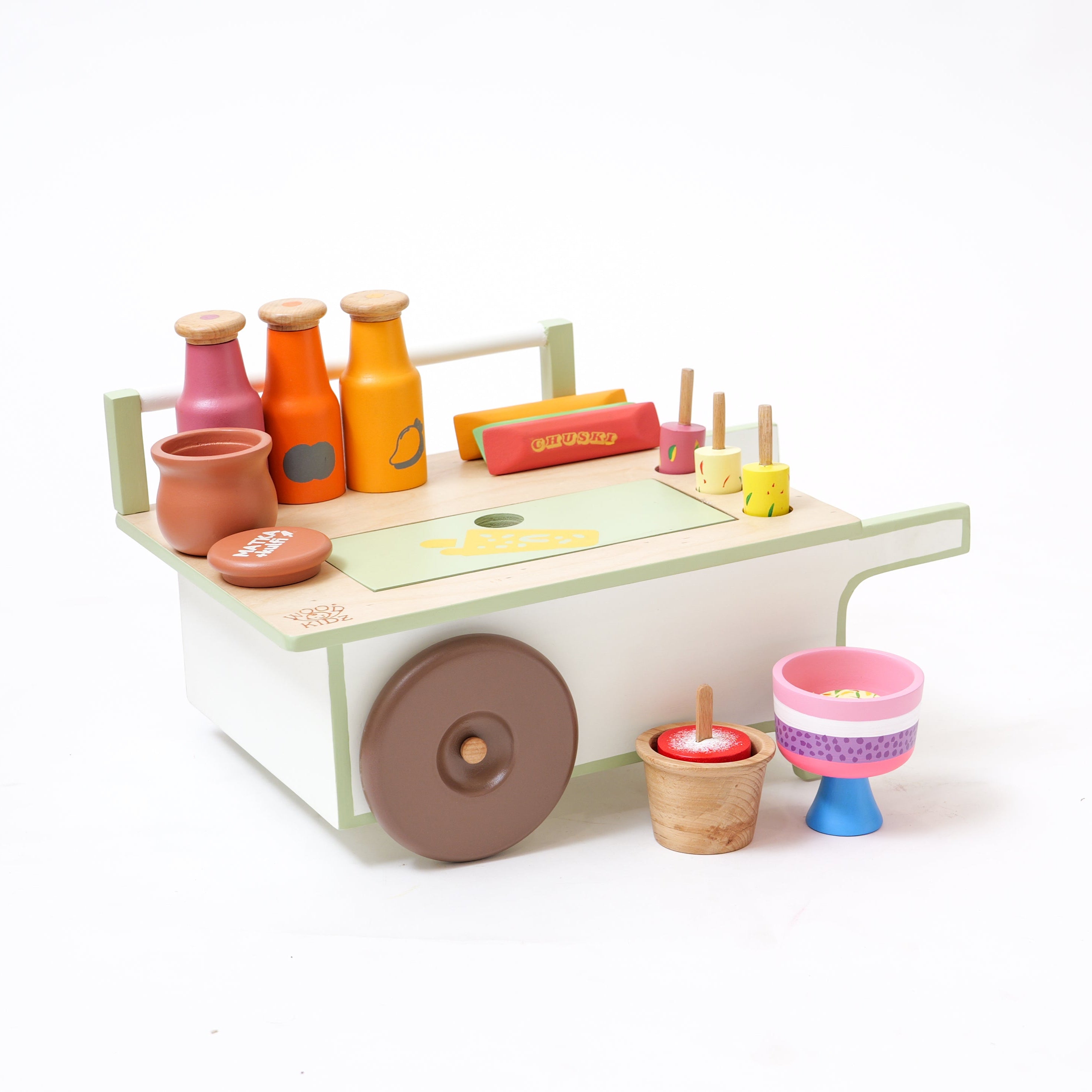 Wood-O-Kidz Gola Kulfi Cart