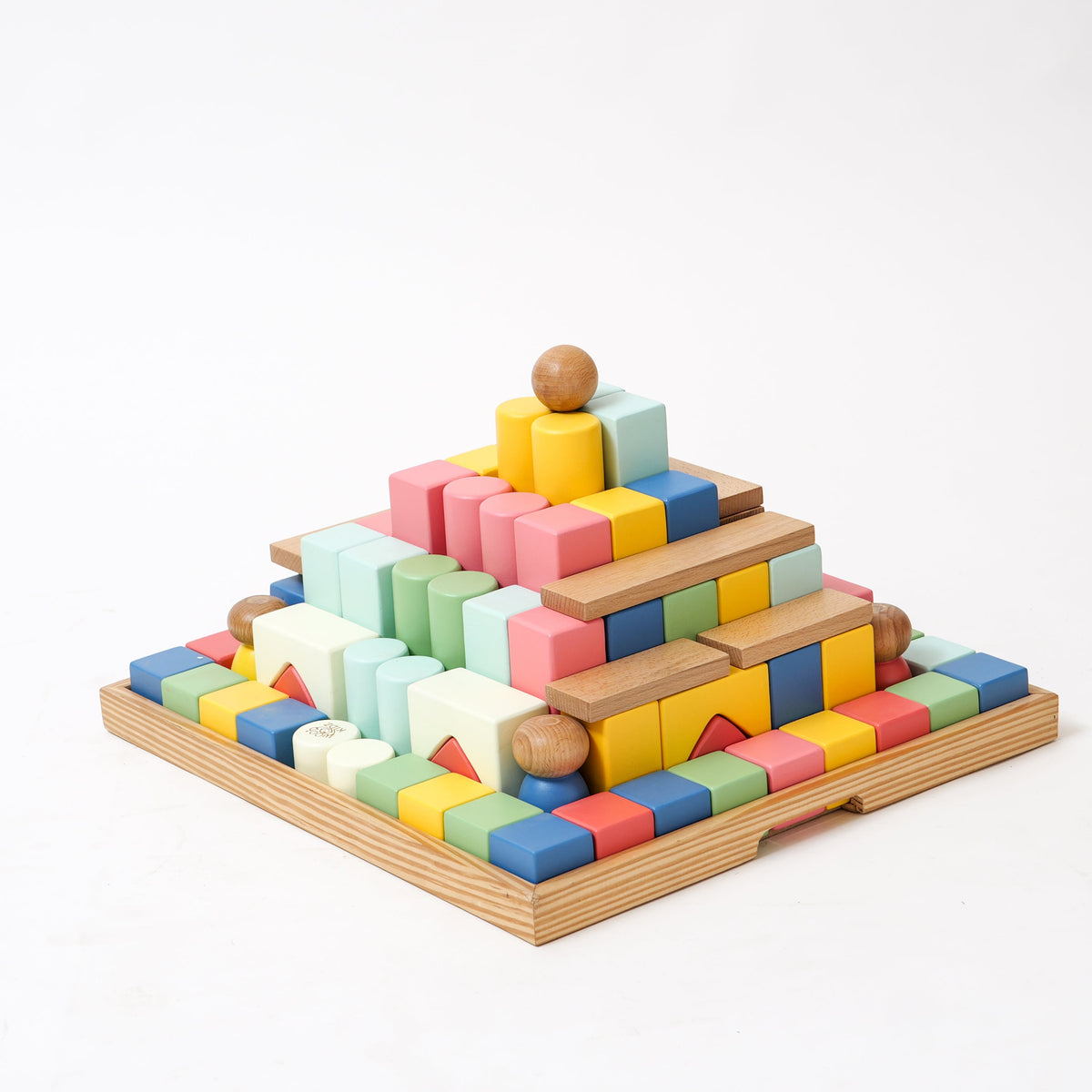 Wood-O-Kidz Hundred-O-Blocks Set