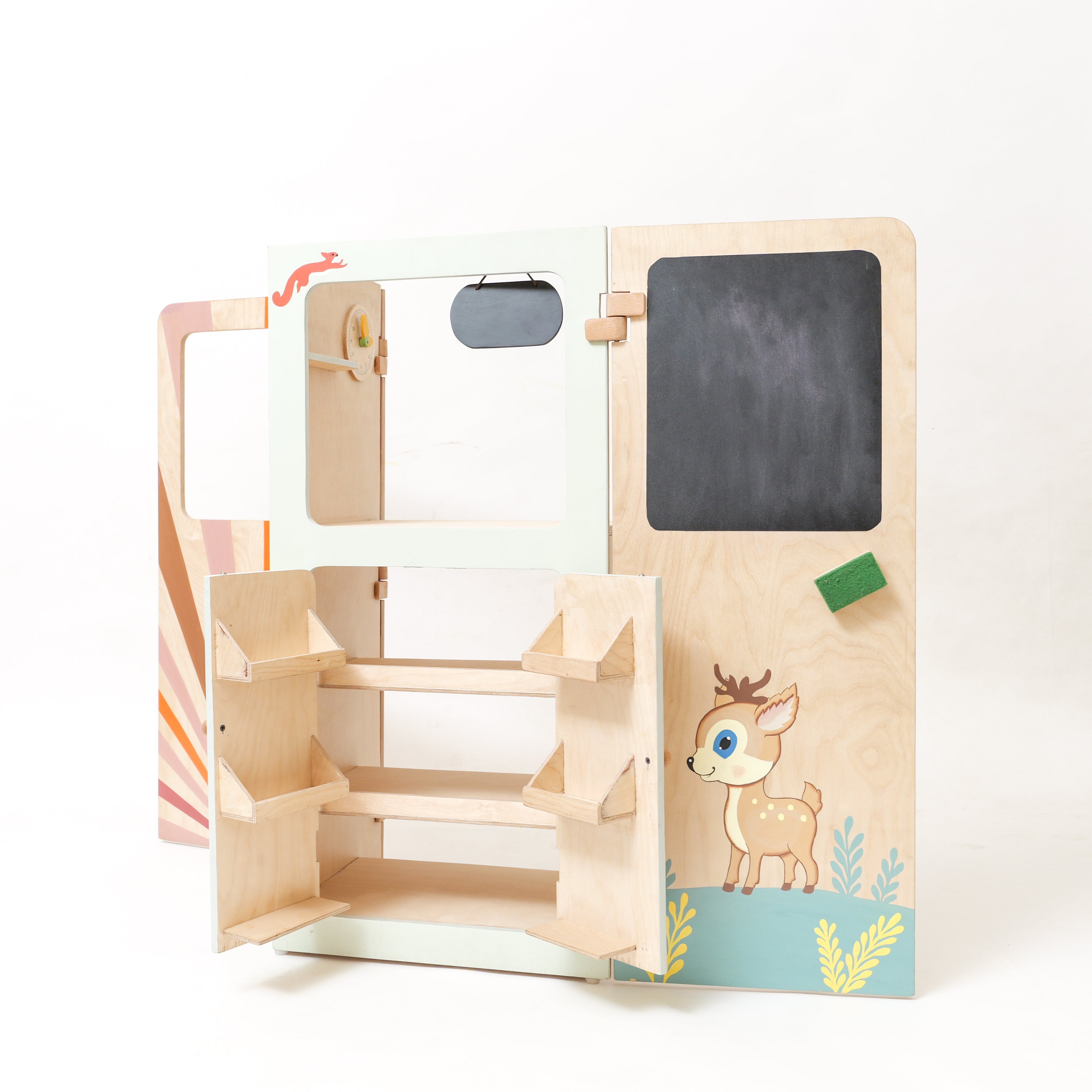Wood-O-Kidz 3-in-1 PlaySet