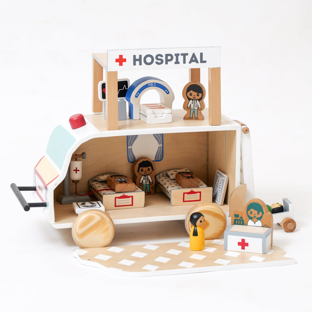 Wood-O-Kidz Hospital-On-Wheels