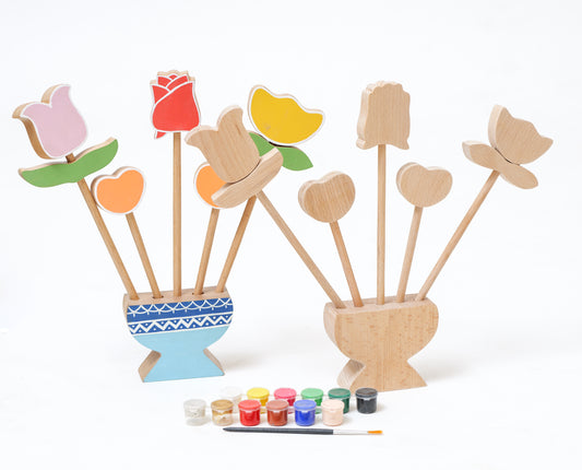 D.I.Y Flower Bouquet Paint n Play