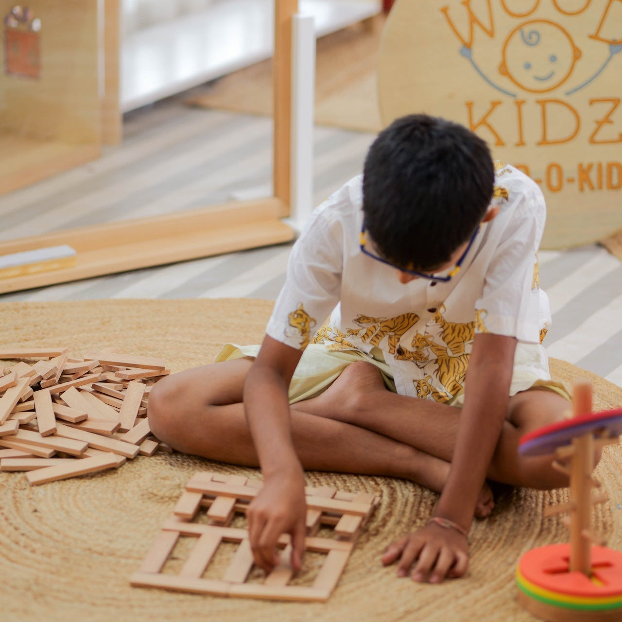 100 Wooden Plank Set