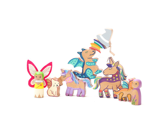First Magical Friends – Wooden Fantasy Play Set