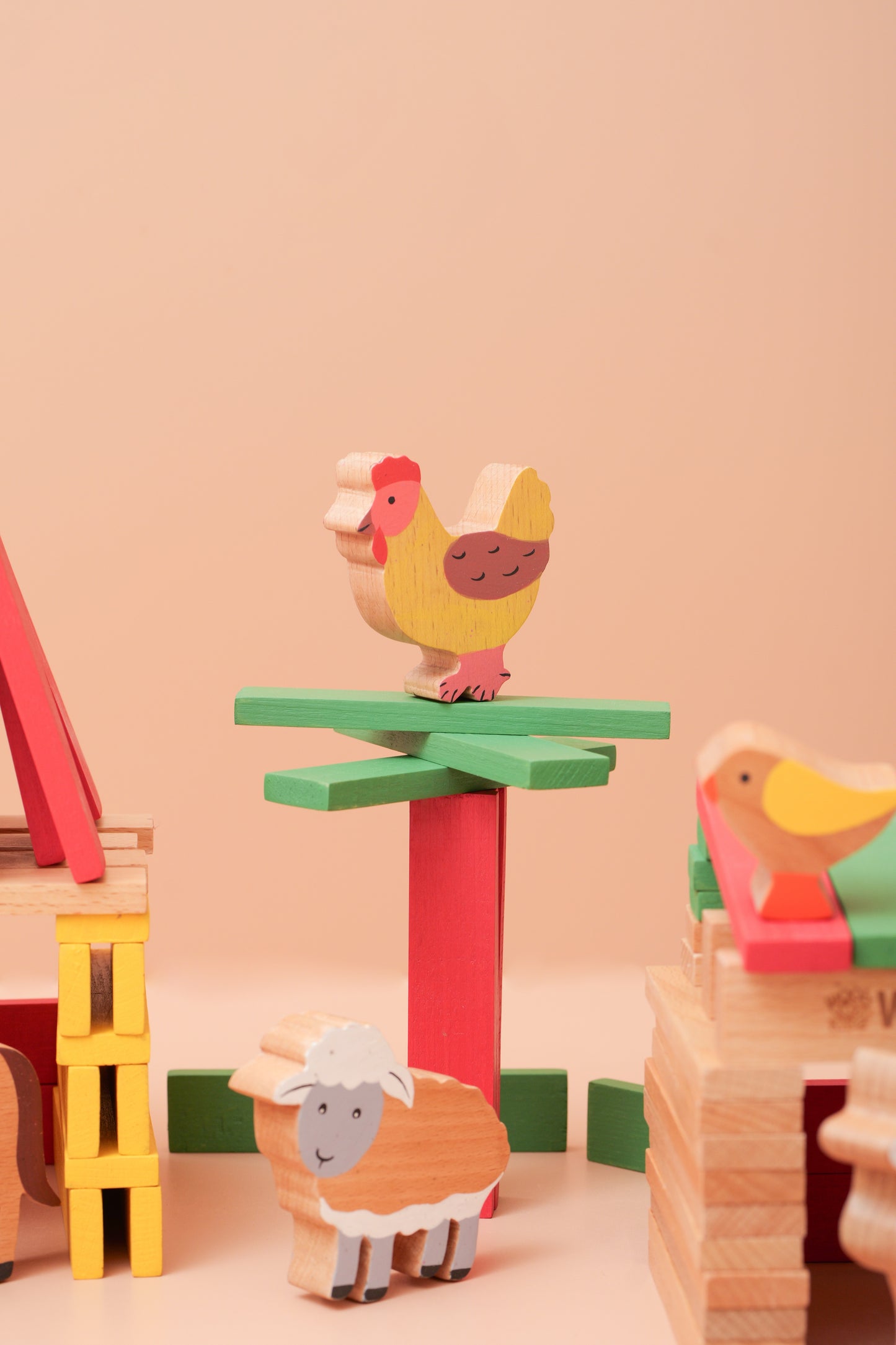 Farm Wooden Plank Set 100pcs