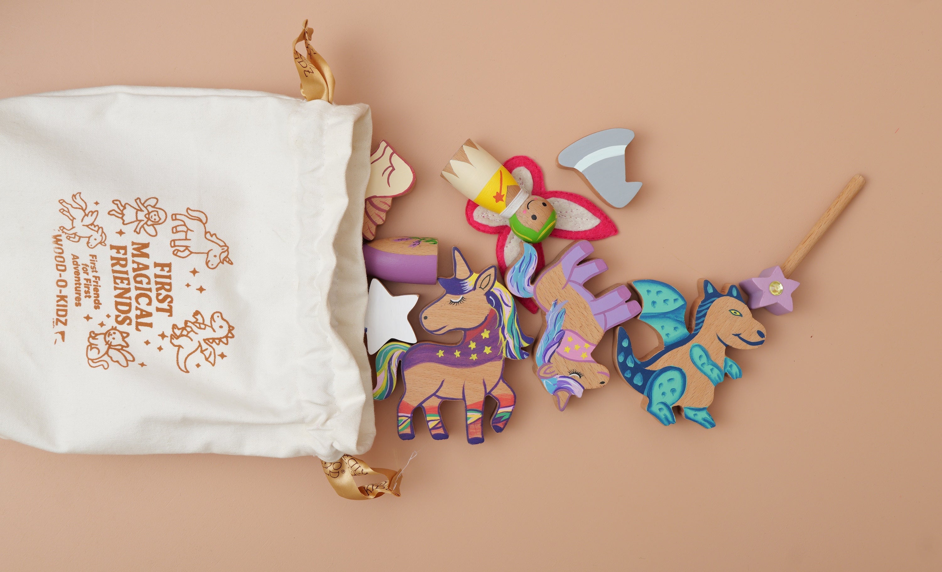 Wood-O-Kidz First Magical Friends