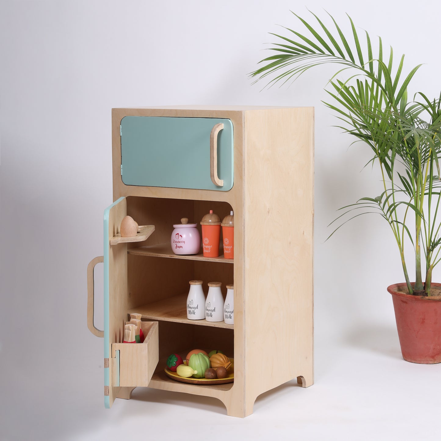 Wooden Play Kitchen Set