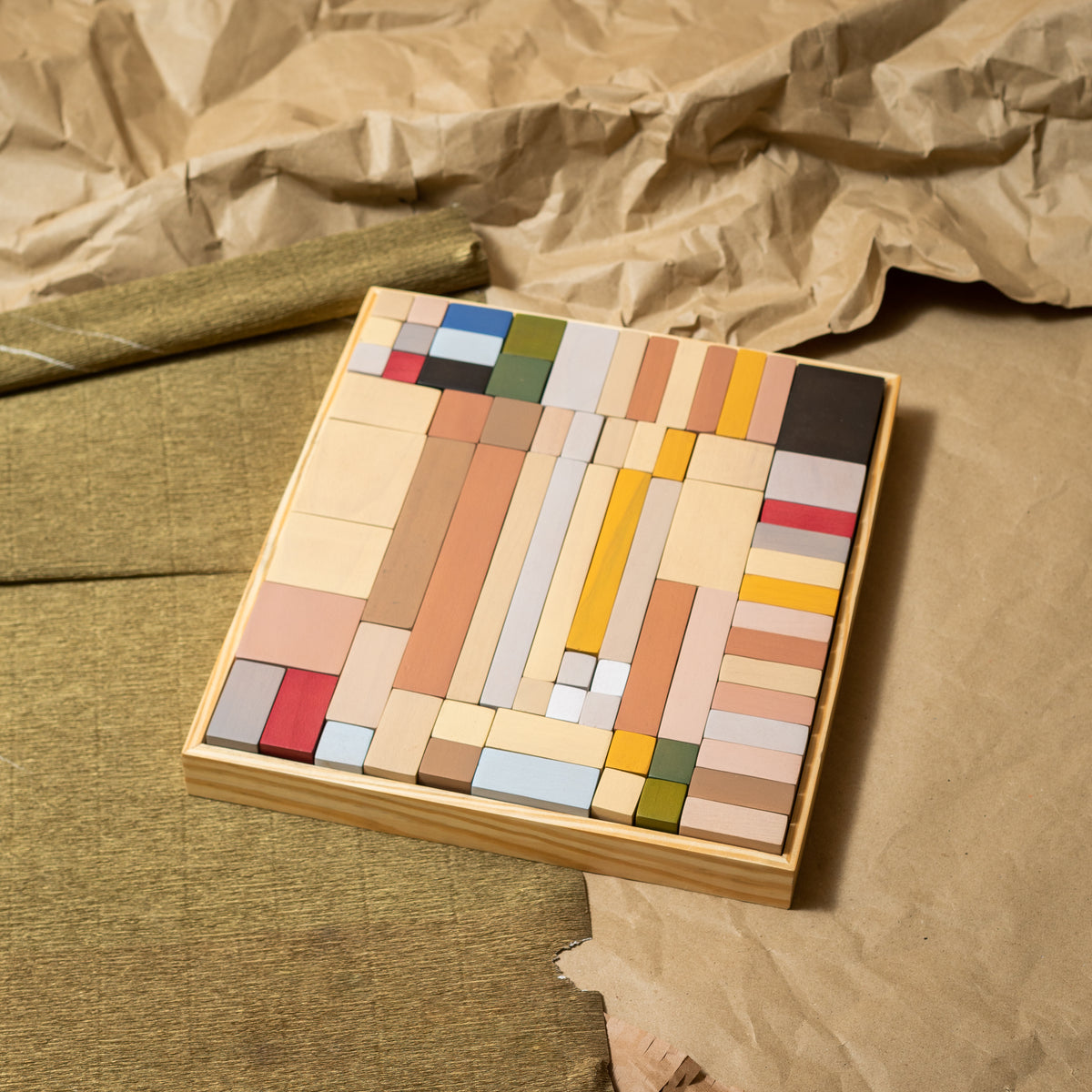 Build-O-Blocks – Wooden Building Block Set