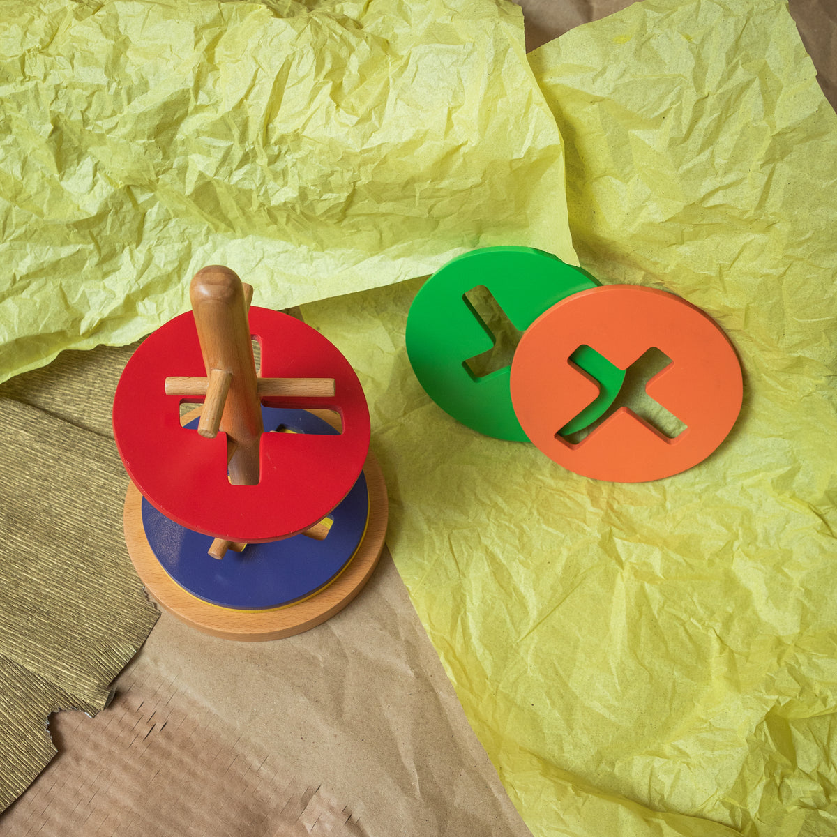 Sorting Discs Pattern Sorting Disc – Wood-O-Kidz