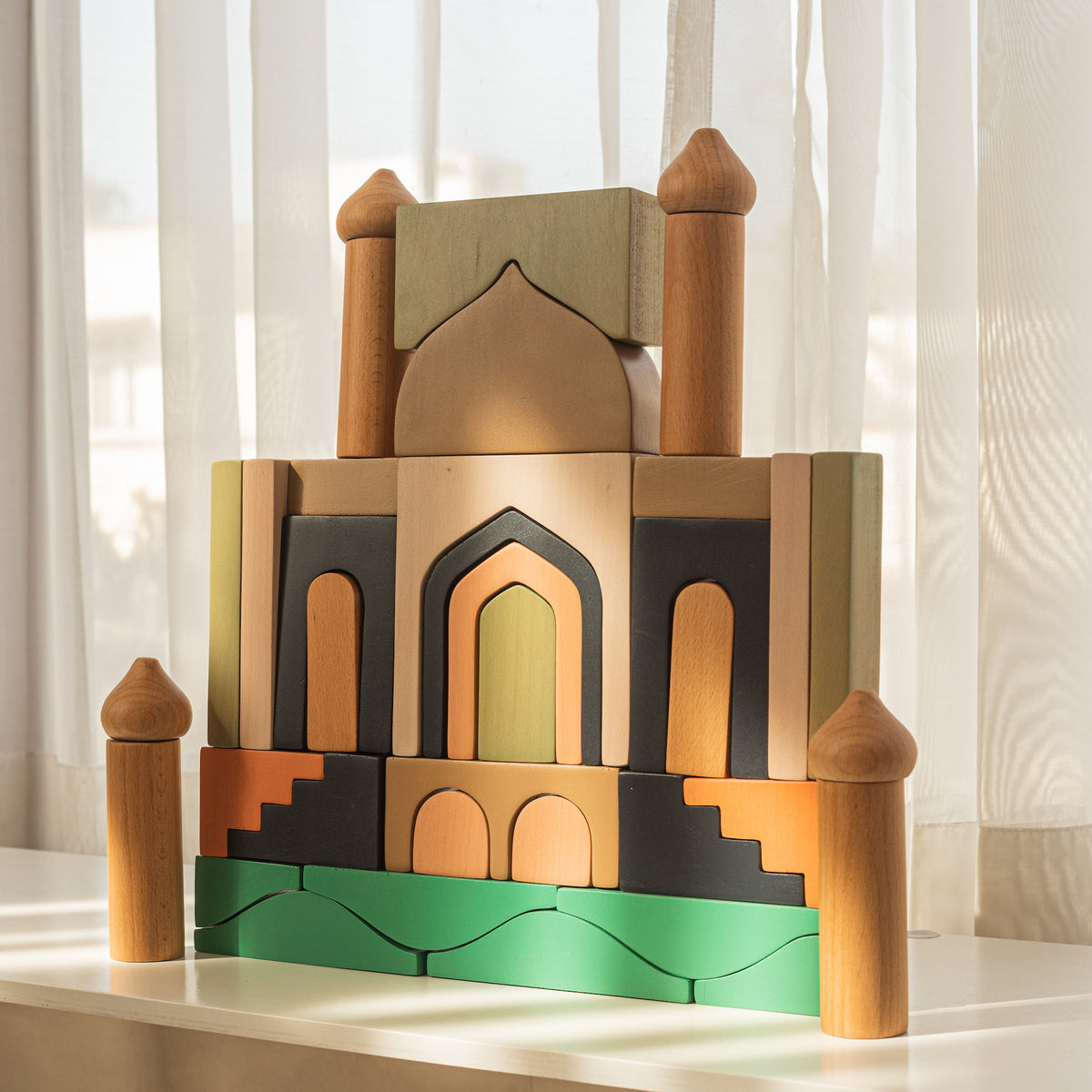 Castle-O-Blocks Wooden Building Block Set